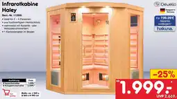 Netto Marken-Discount Dewello Infrarotkabine Haley Angebot