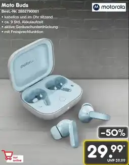 Netto Marken-Discount Motorola Moto Buds Angebot