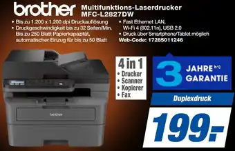 expert Techno Land brother Multifunktions-Laserdrucker MFC-L2827DW Angebot