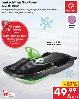 Netto Marken-Discount hamax Lenkschlitten Sno Power Angebot