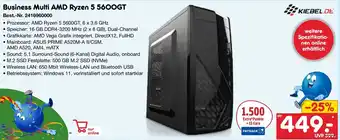 Netto Marken-Discount KIEBEL.DE Business Multi AMD Ryzen 5 5600GT Angebot