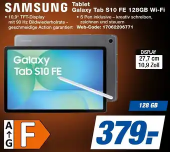 expert Techno Land SAMSUNG Tablet Galaxy Tab S10 FE 128GB Wi-Fi Angebot