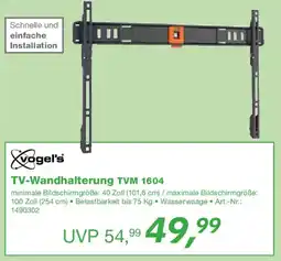 EP Vogel's TV-Wandhalterung TVM 1604 Angebot