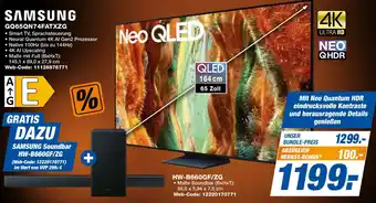 expert Techno Land SAMSUNG GQ65QN74FATXZG Angebot