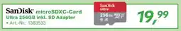 EP SanDisk microSDXC-Card Ultra 256GB inkl. SD Adapter Angebot