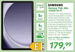 EP SAMSUNG Galaxy Tab A9+ 128GB Wi-Fi Angebot