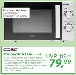 EP Caso Mikrowelle M20 Gourmet Angebot