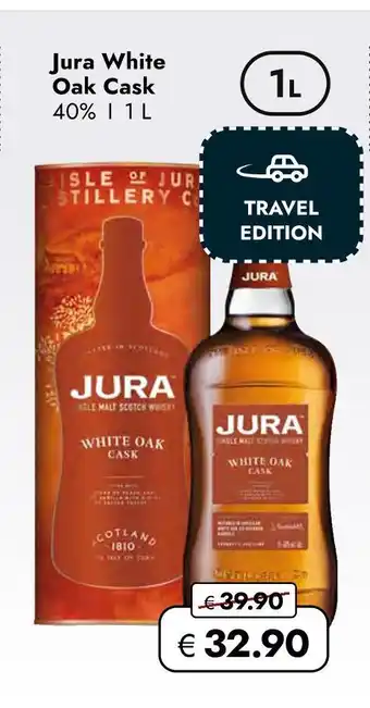 Travel Free Jura white oak cask Angebot