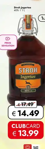 Travel Free Stroh jagertee Angebot