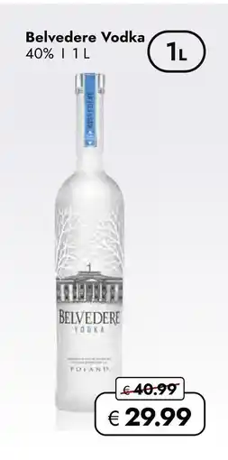 Travel Free Belvedere vodka Angebot