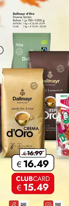 Travel Free Dallmayr d‘oro Angebot