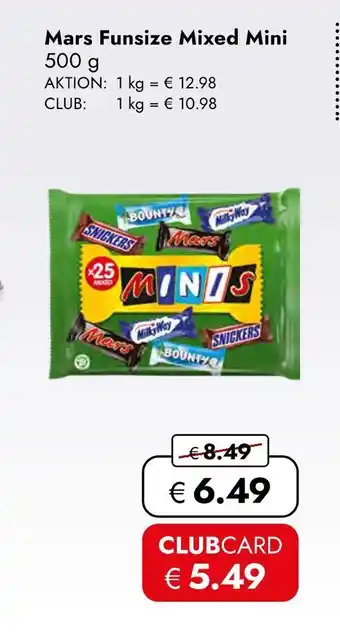 Travel Free Mars funsize mixed mini Angebot