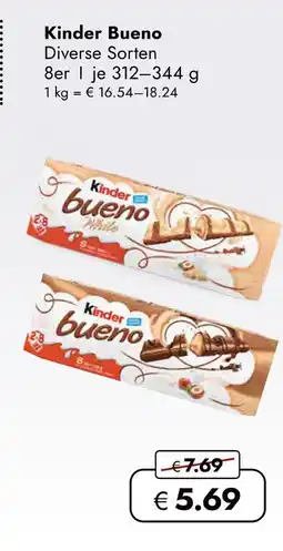 Travel Free Kinder bueno Angebot