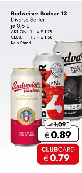 Travel Free Budweiser budvar Angebot