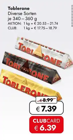 Travel Free Toblerone Angebot
