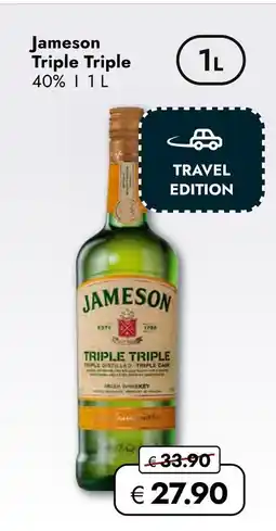 Travel Free Jameson triple triple Angebot