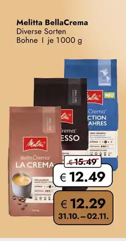Travel Free Melitta bellacrema Angebot