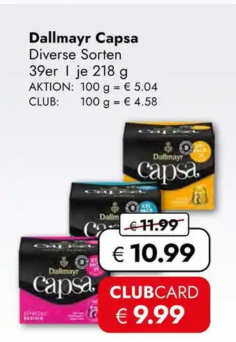 Travel Free Dallmayr capsa Angebot