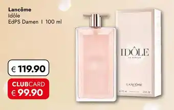 Travel Free Lancôme idôle Angebot