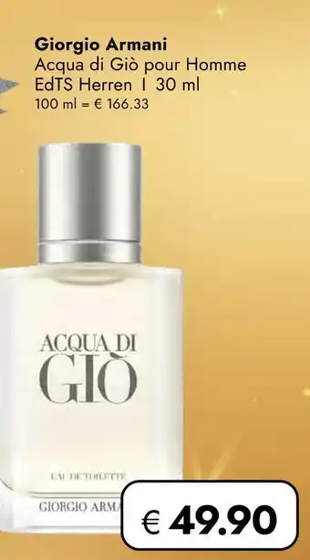 Travel Free Giorgio armani acqua di giò pour homme Angebot