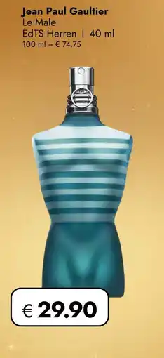 Travel Free Jean paul gaultier le male Angebot