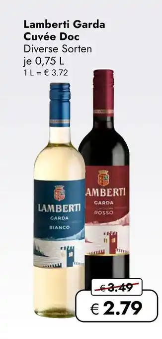 Travel Free Lamberti garda cuvée doc Angebot