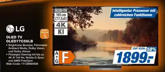 Expert Lg oled tv oled77c56lb Angebot