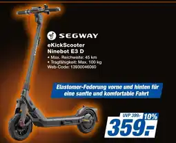 Expert Segway ekickscooter ninebot e3 d Angebot