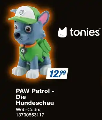 Expert Tonies paw patrol - die hundeschau Angebot