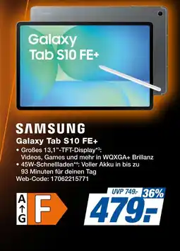 Expert Samsung galaxy tab s10 fe+ Angebot