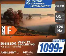 K+B Expert PHILIPS OLED TV 65OLED760 Angebot