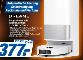 Expert Dreame saugroboter mit wischfunktion l10s ultra gen2 Angebot
