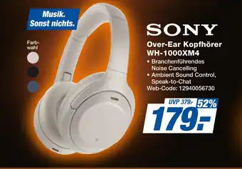 Expert Sony over-ear kopfhörer wh-1000xm4 Angebot