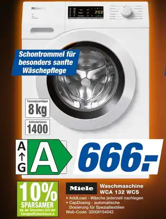 Expert Miele waschmaschine wca 132 wcs Angebot