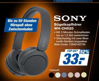 Expert Sony bügelkopfhörer wh-ch520 Angebot
