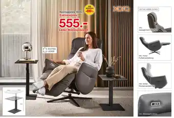 Möbelzentrum Pforzheim Xora leder-massagesessel Angebot