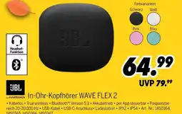 MEDIMAX Jbl in-ohr-kopfhörer wave flex 2 Angebot