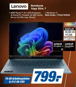 Expert Lenovo notebook yoga slim 7 Angebot
