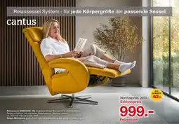 Möbelzentrum Pforzheim Cantus relaxsessel Angebot