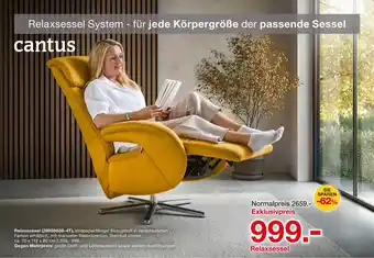 Möbelzentrum Pforzheim Cantus relaxsessel Angebot