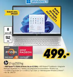 MEDIMAX Hp • amd ryzentm5 7520u (4 kerne, bis zu 4,3 ghz) Angebot