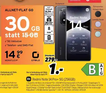 MEDIMAX Mi redmi note 14 pro+ 5g Angebot