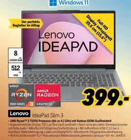 MEDIMAX Lenovo ideapad slim 3 Angebot