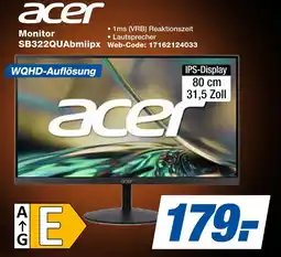Expert Acer monitor sb322quabmiipx Angebot