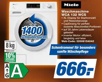 Expert Miele waschmaschine wca 132 wcs Angebot