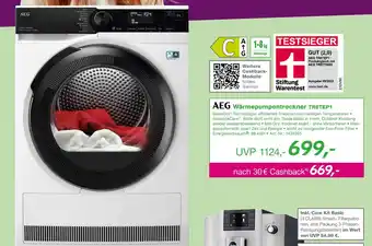 EP Aeg wärmepumpentrockner tr8tep1 Angebot