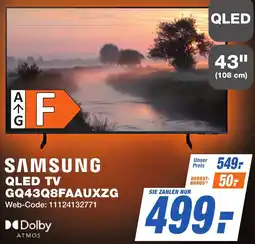K+B Expert SAMSUNG QLED TV GQ43Q8FAAUXZG Angebot