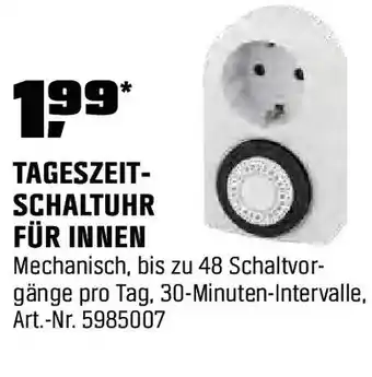 OBI TAGESZEIT- SCHALTUHR FÜR INNEN Angebot
