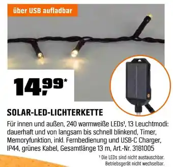 OBI Solar-led-lichterkette Angebot