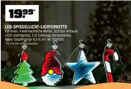 OBI LED-SPIEGELLICHT-LICHTERKETTE Angebot